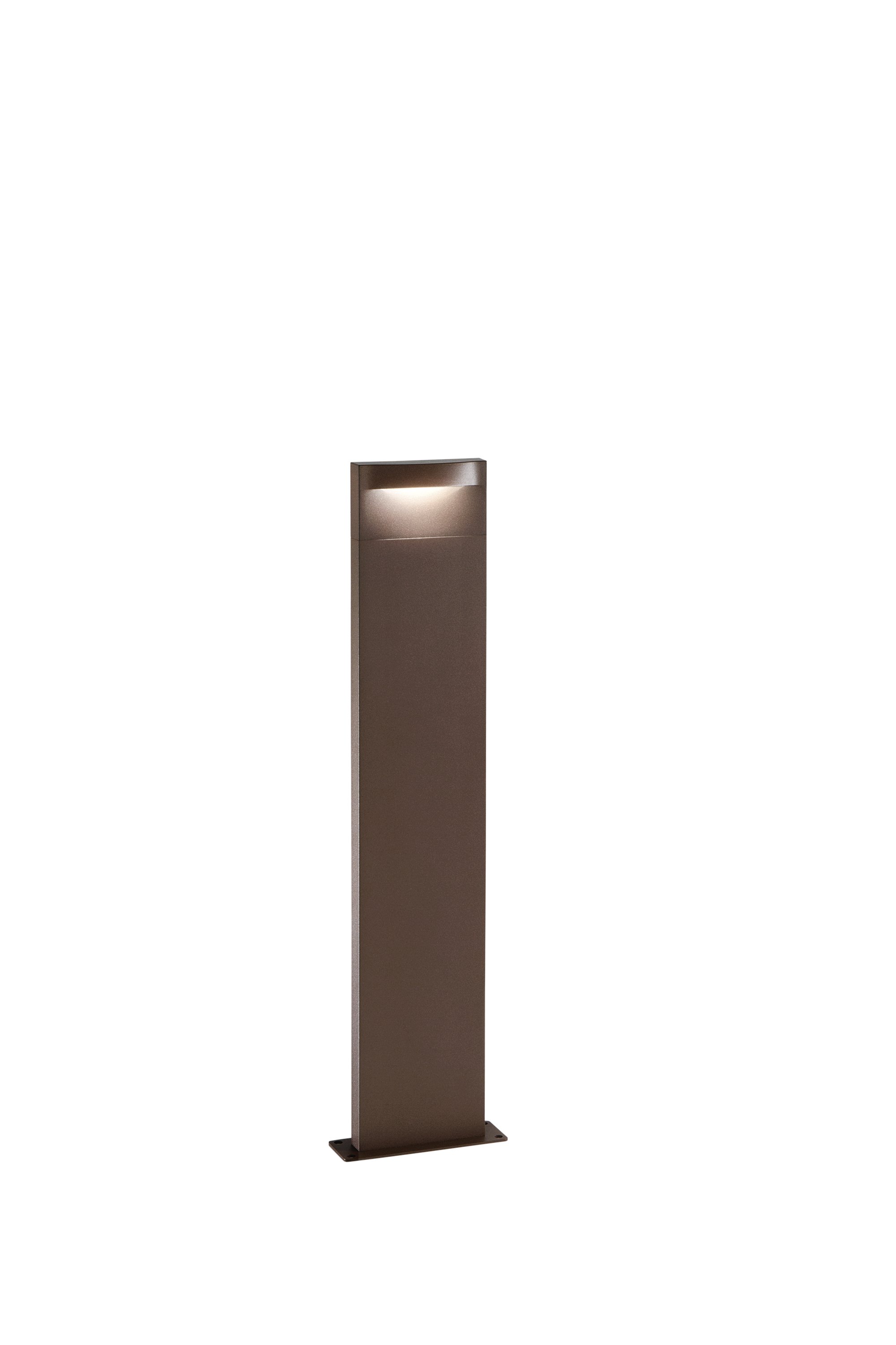 FAN LED-MOBULA-P70-BRO Sloupek LED Mobula (bronzo) 8 W, 1100 lm, 3000 K, IP65, 137 x 38 x 700 mm - FANEUROPE