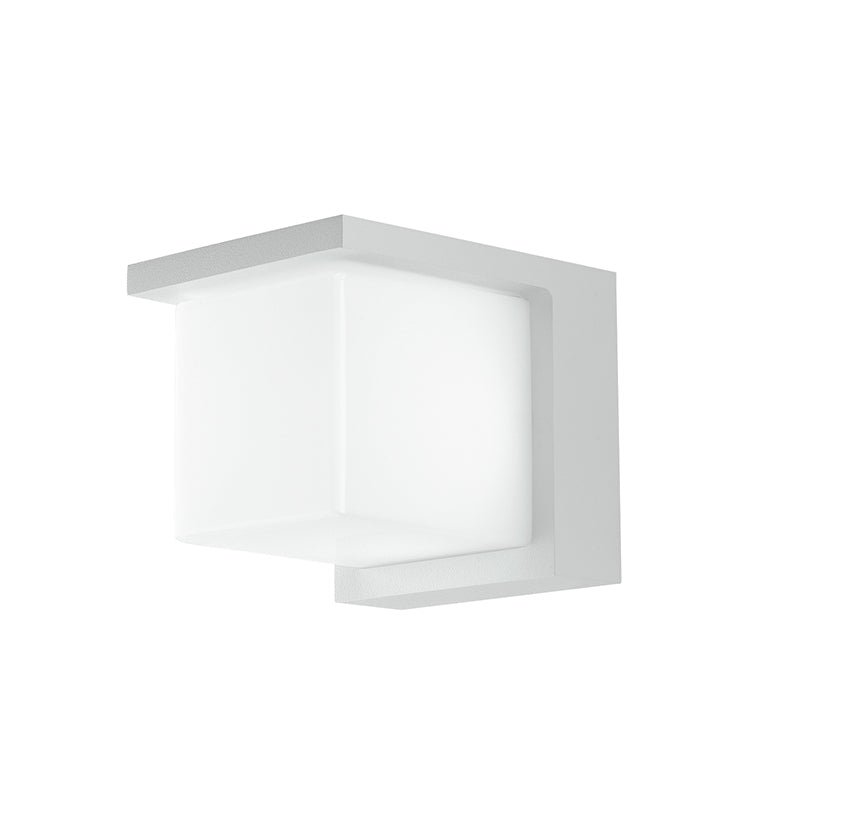 FAN LED-NISMO-AP Venkovní nástěnné svítidlo LED NISMO bílá hliník 12 W 1440 lm 4000 K IP54 10 x 10 x 12 cm - FANEUROPE