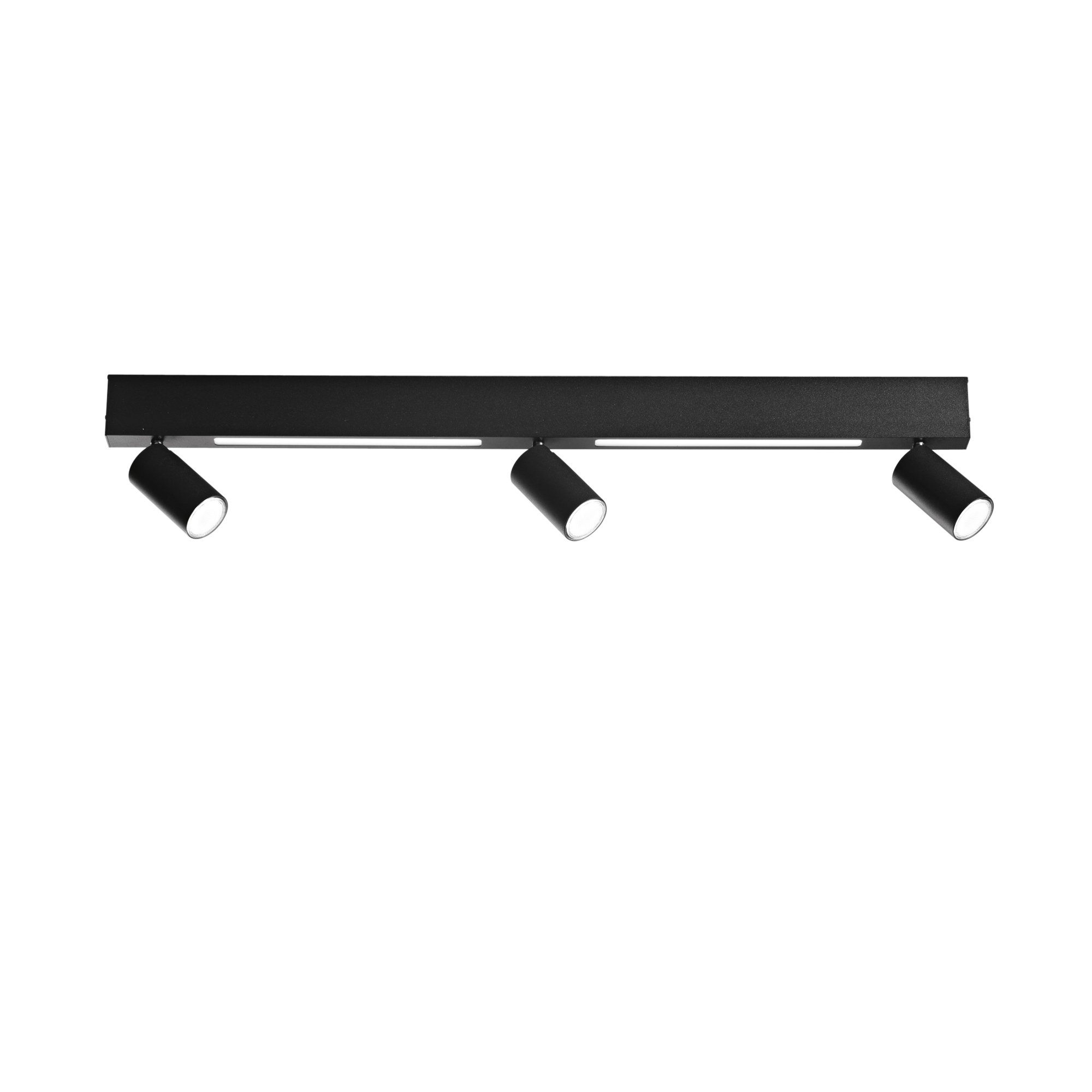 FAN LED-ORIENTED-5-NER Nástěnné svítidlo LED ORIENTED černá 3 x GU10 + LED 2 x 8 W 1180 lm CCT 90 x 18 x 10 cm - FANEUROPE