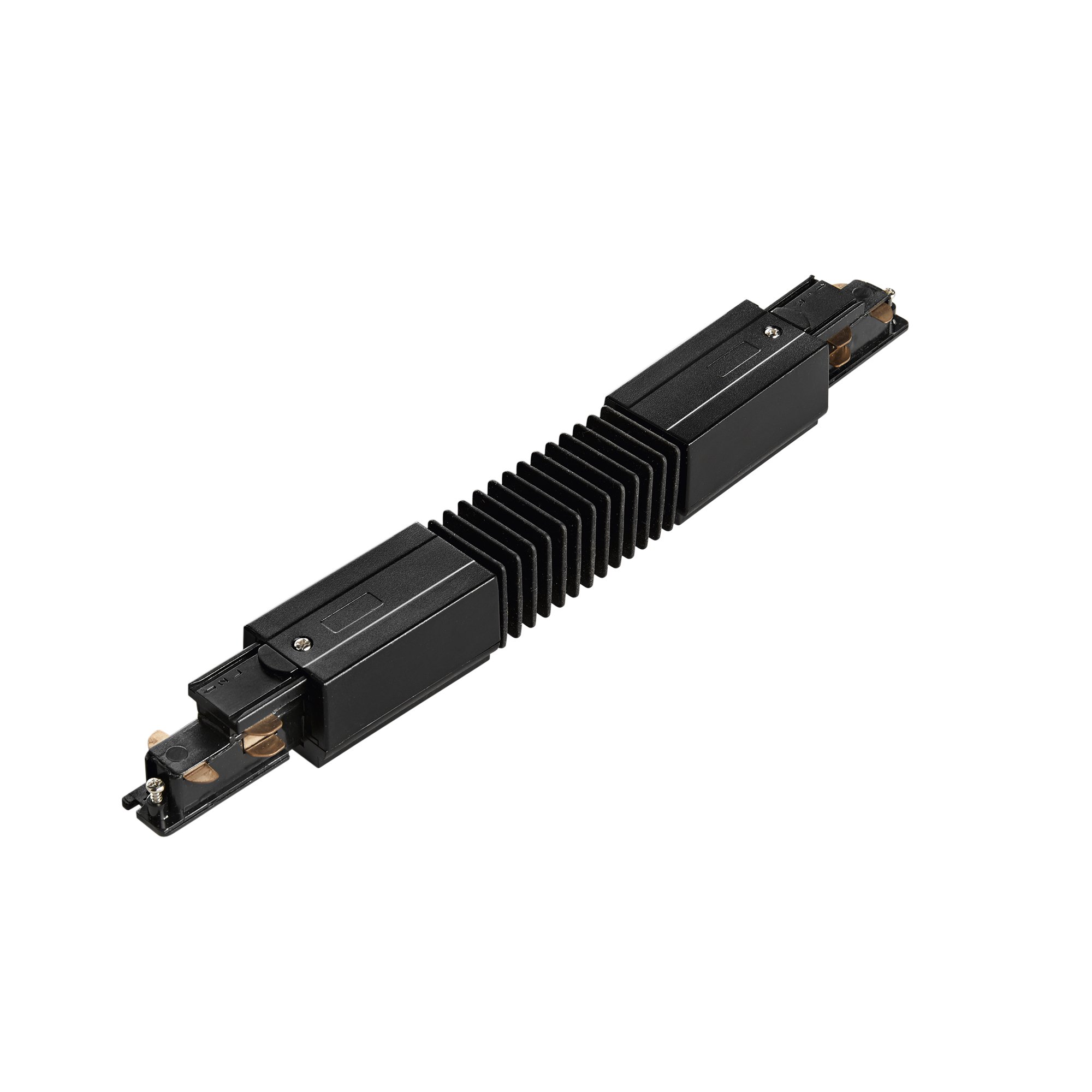 FAN LED-RAIL-FLEX-NER 3‑fázový systém RAIL flexibilní přímé spojení černý - FANEUROPE