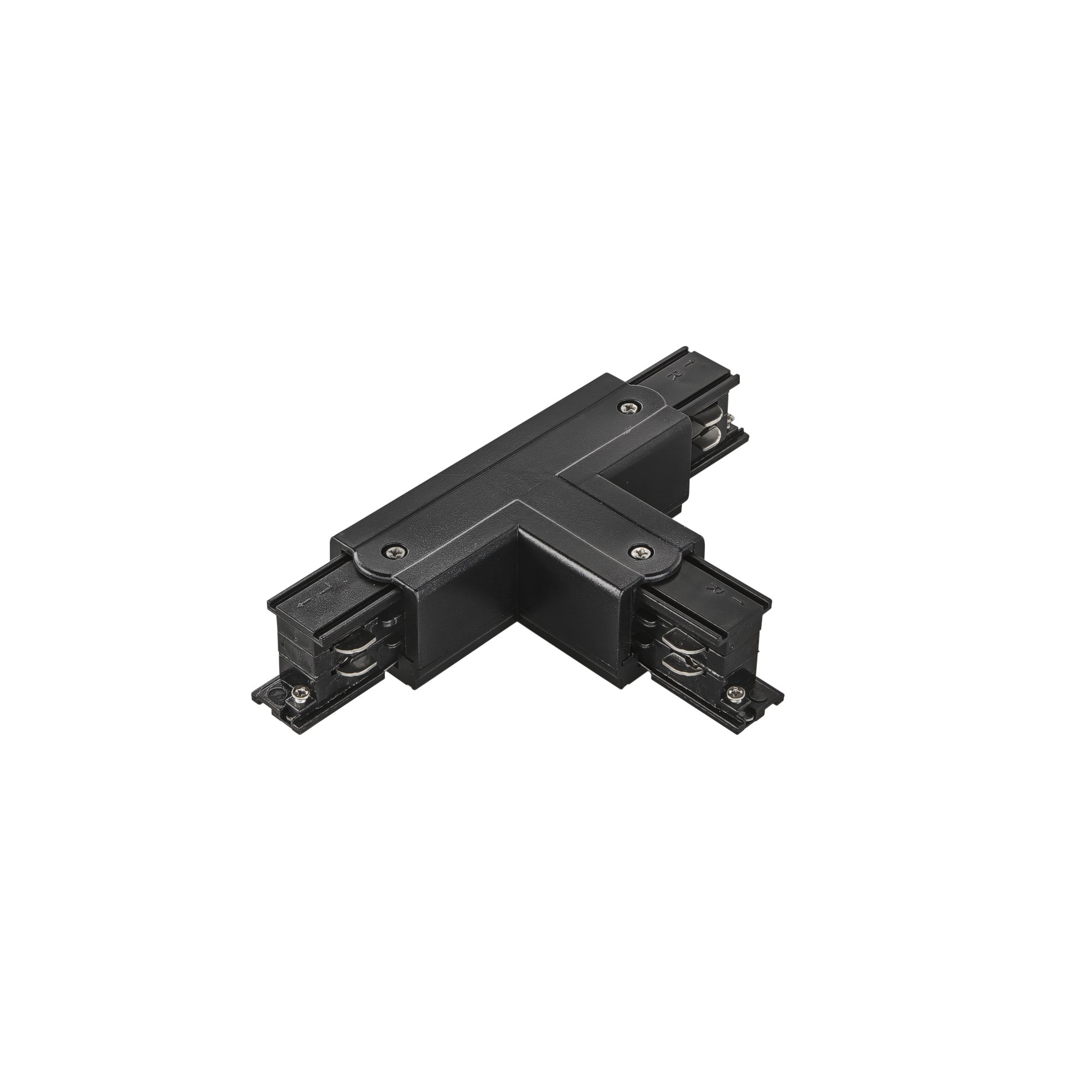 FAN LED-RAIL-T-DX2-NER 3‑fázový systém RAIL pravé T‑spojení černá - FANEUROPE