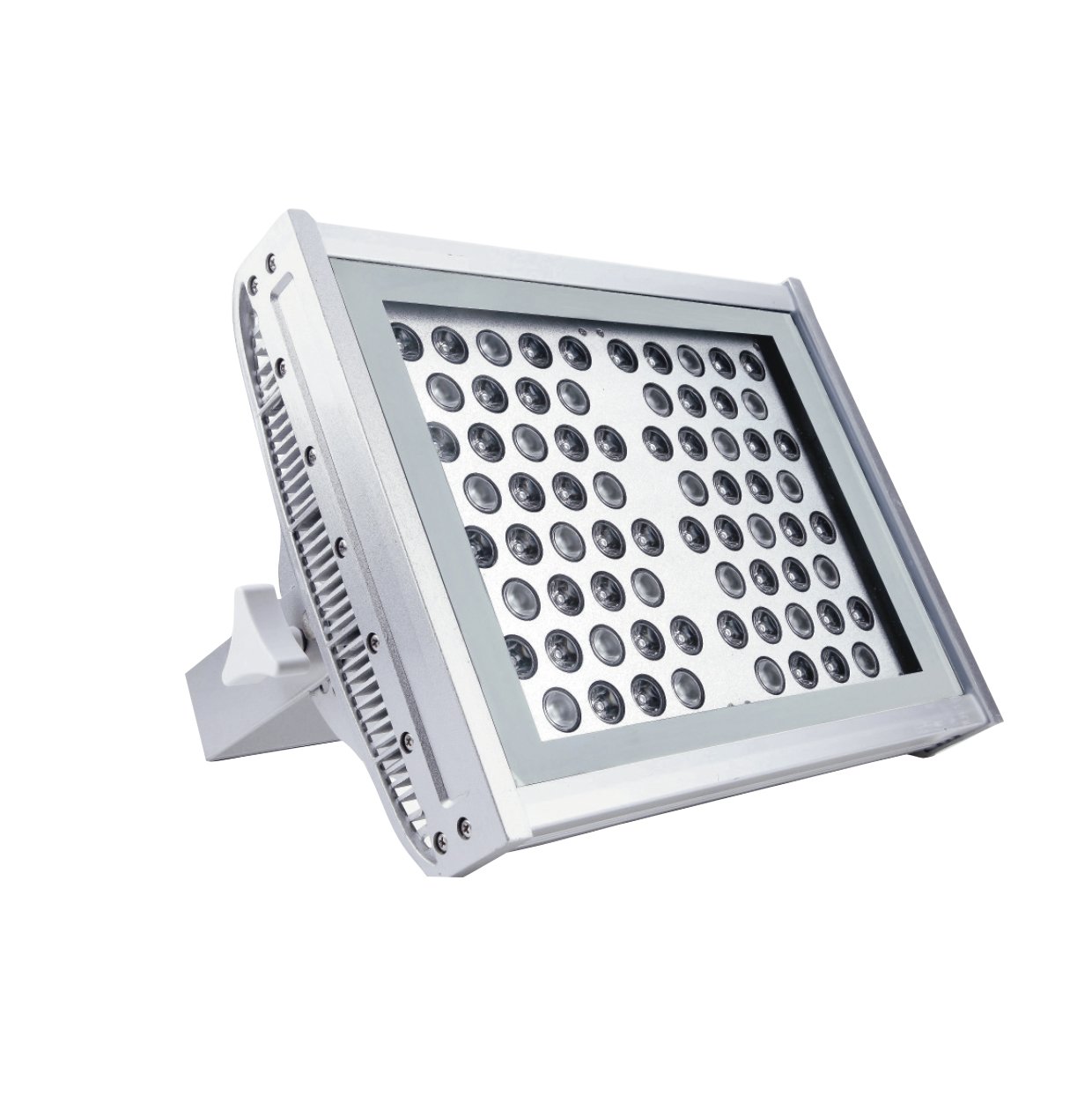 FAN LED-RAYS-72P Venkovní reflektor LED RAYS hliník 72x2 W RGB IP65 29x40x32 cm - FANEUROPE