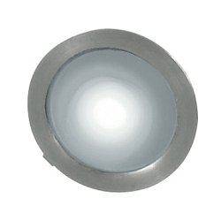 Obrázek pro produkt Sada 6 zápustných venkovních svítidel LED RIDER nikl 6x0,6 W RGB IP67 Driver DC 12 V dálk. ovladač 3x3,7 cm - FANEUROPE
