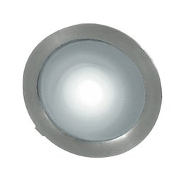 Obrázek pro produkt Sada 6 zápustných venkovních svítidel LED RIDER nikl 6x0,6 W RGB IP67 Driver DC 12 V dálk. ovladač 3x3,7 cm - FANEUROPE