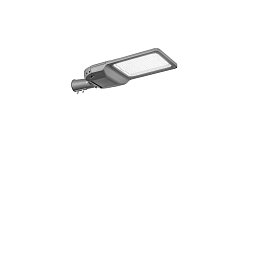 Obrázek pro produkt Silniční LED světlo Roadway (šedé, kov) 150 W, 25 500 lm, 4000 K, CRI > 70, IK 08, IP65, 638 x 250 x 98 mm - FANEUROPE