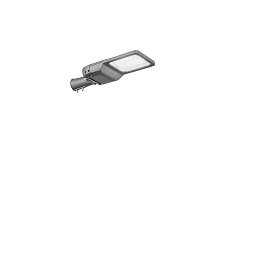 Obrázek pro produkt Silniční LED světlo Roadway (šedé, kov) 50 W, 8250 lm, 3000 K, CRI > 70, IK 08, IP65, 526 x 192 x 99 mm - FANEUROPE