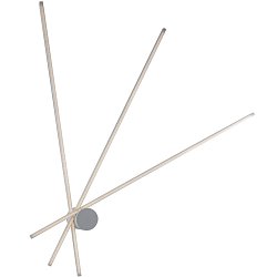 Obrázek pro produkt Stropní svítidlo LED SHANGHAI bílá 27 W 3750 lm 3000 K 92x100x14,5 cm - FANEUROPE