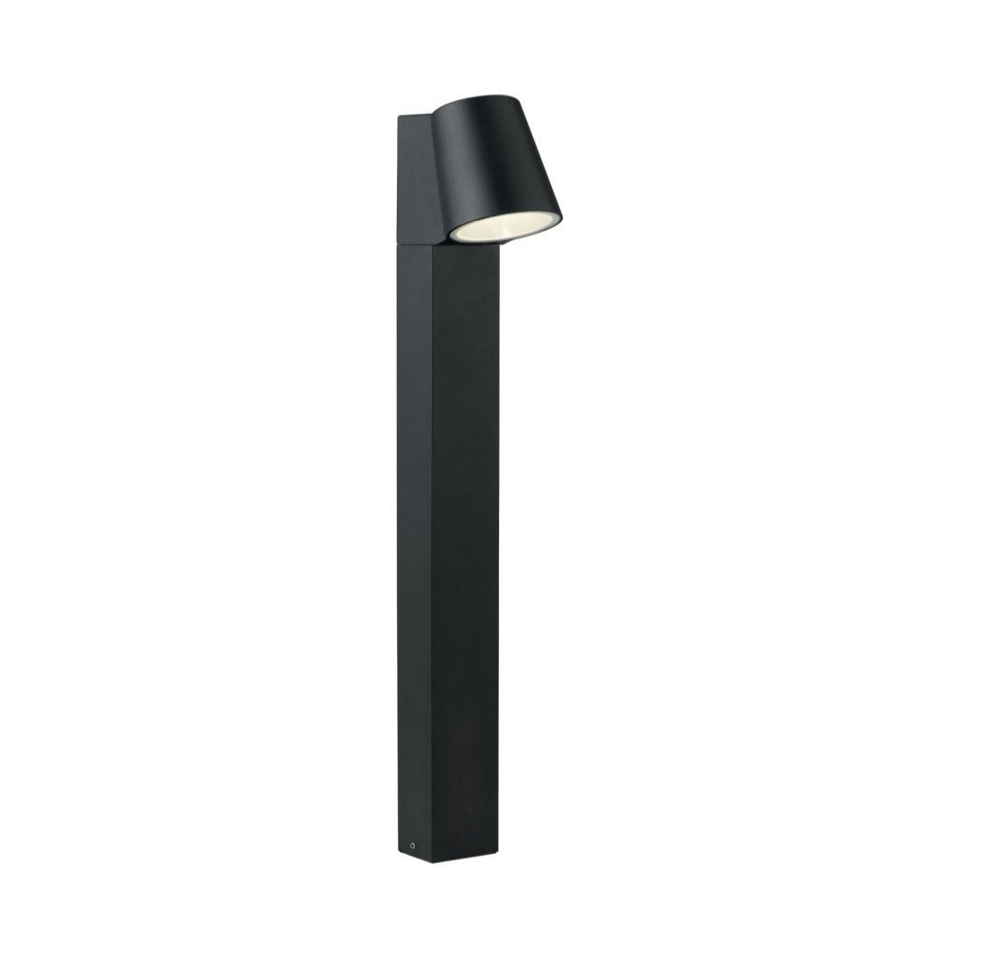 FAN LED-SINTESI-P NERO Sloupkové svítidlo černá hliník 6 W 400 lm 4000 K IP44 62,5x7,6x12 cm - FANEUROPE
