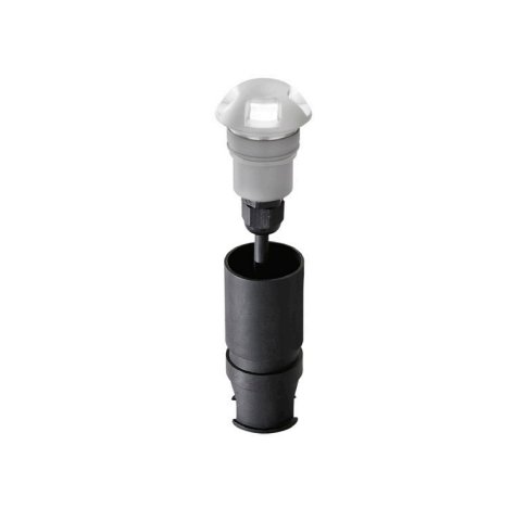 FAN LED-STEP24V-R4C Pochozí venkovní svítidlo LED STEP DC 24 V nikl hliník 2 W 170 lm 3000 K IP67 (4 side) 4,5x5,7 cm - FANEUROPE