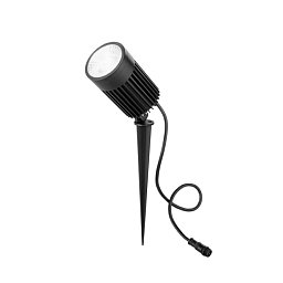 Obrázek pro produkt Venkovní reflektor LED TARGET DC24 V černá hliník 30 W 468 lm RGBW IP67 7,8x12,3 cm - FANEUROPE