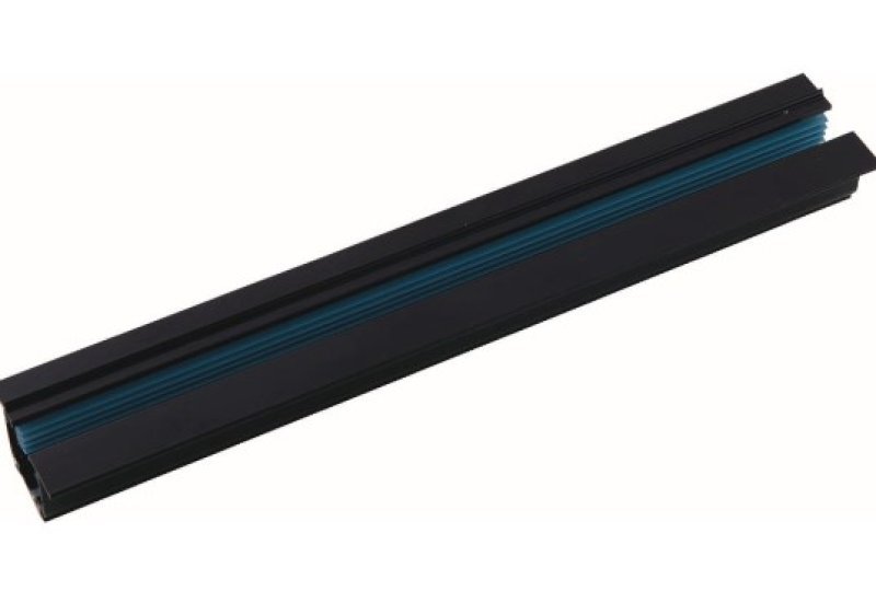 FAN LED-TRACK-1M-INC NERO Zápuštěná lišta pro třífázový lištový systém černá TRIFASE černá 5,5x3,3x100 cm - FANEUROPE