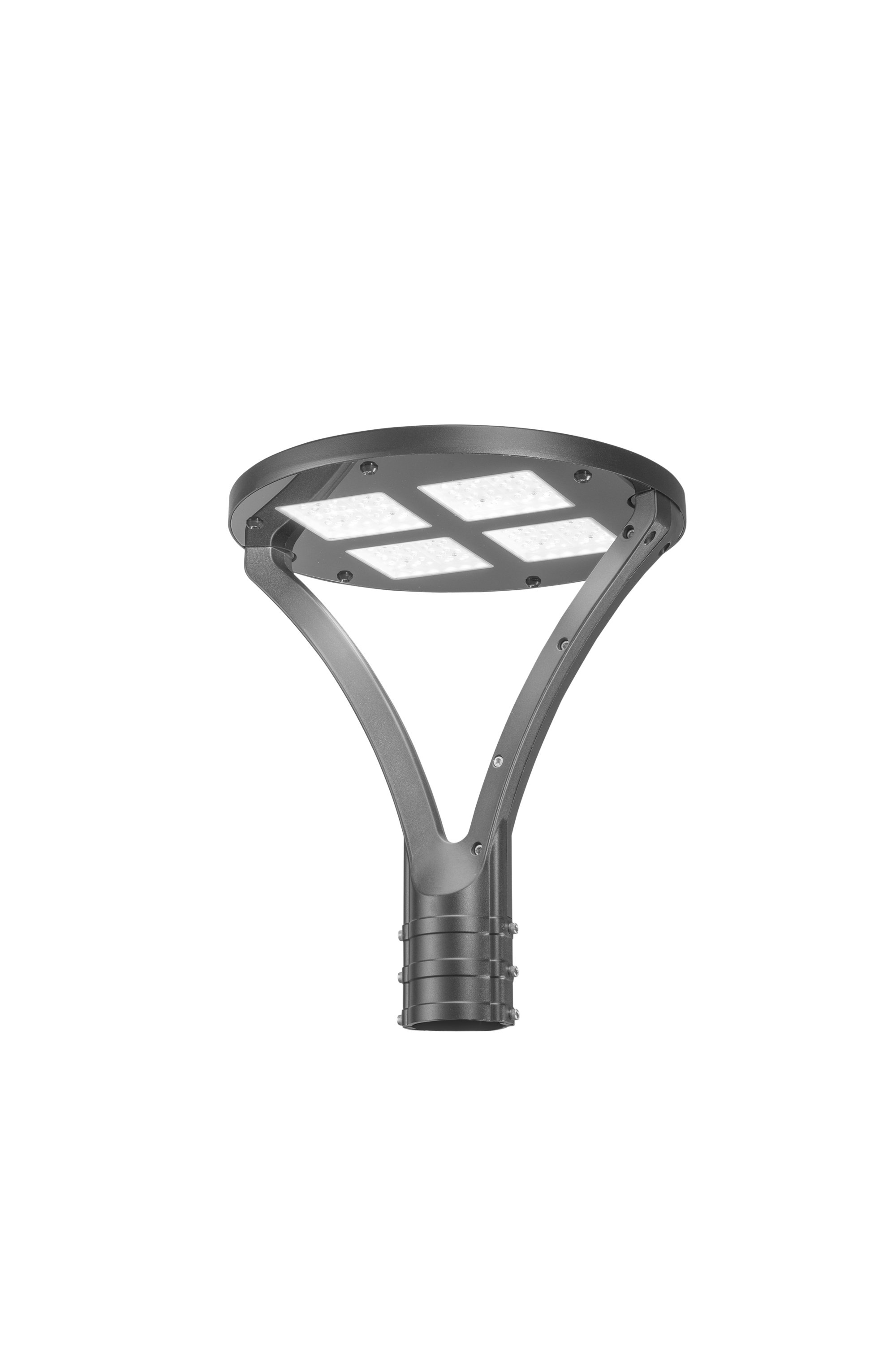 FAN LED-VILLA-100M Venkovní LED svítidlo Villa (šedé, kov) 100 W, 15 000 lm, 4000 K, 420 x 547 mm - FANEUROPE