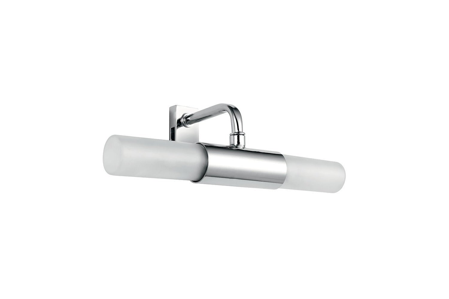 FAN SPOT-B-ROBY-CP Zrcadlové nástěnné svítidlo SPECCHIO ROBY chrom 2x G9 IP23 9x23x11,5 cm - FANEUROPE
