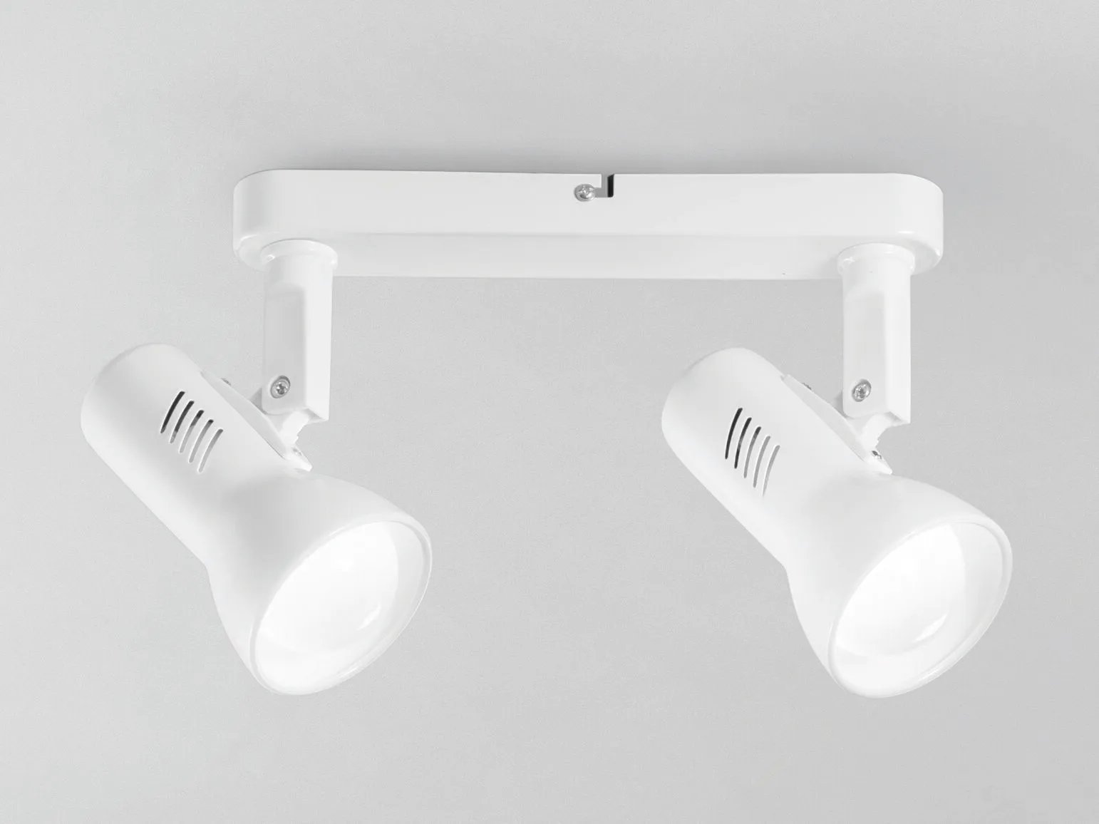 FAN SPOT-CARRERA-2 Spotové svítidlo SPOT CARRERA bílá 2xE27 28,5 x 14 x 18,7 cm - FANEUROPE