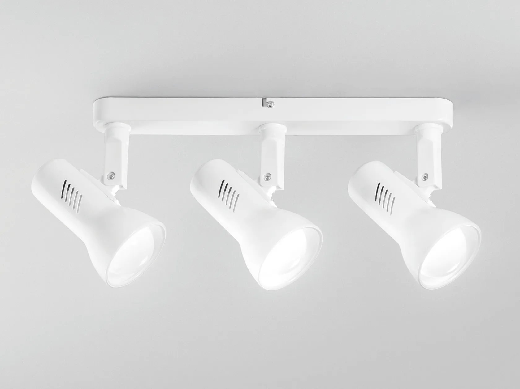 FAN SPOT-CARRERA-3 Spotové svítidlo SPOT CARRERA bílá 3xE27 39 x 14 x 18,7 cm - FANEUROPE