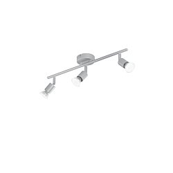 Obrázek pro produkt Spotové svítidlo SPOT LED COOPER stříbrná 3xGU10 LED 5 W 400 LM 2700 K 48x8,5x14 cm - FANEUROPE