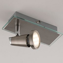 Obrázek pro produkt Spotové svítidlo SPOT LED MIAMI chrom/nikl 1xGU10 LED 5 W 400 LM 2700 K 16,5x7x14,5 cm - FANEUROPE