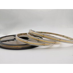 Obrázek pro produkt LED pásek COB DC24V KAPTON / silikon 480 LED/m 16W/m 1700lm/m 4000K IP67 0,8x500 cm - FANEUROPE