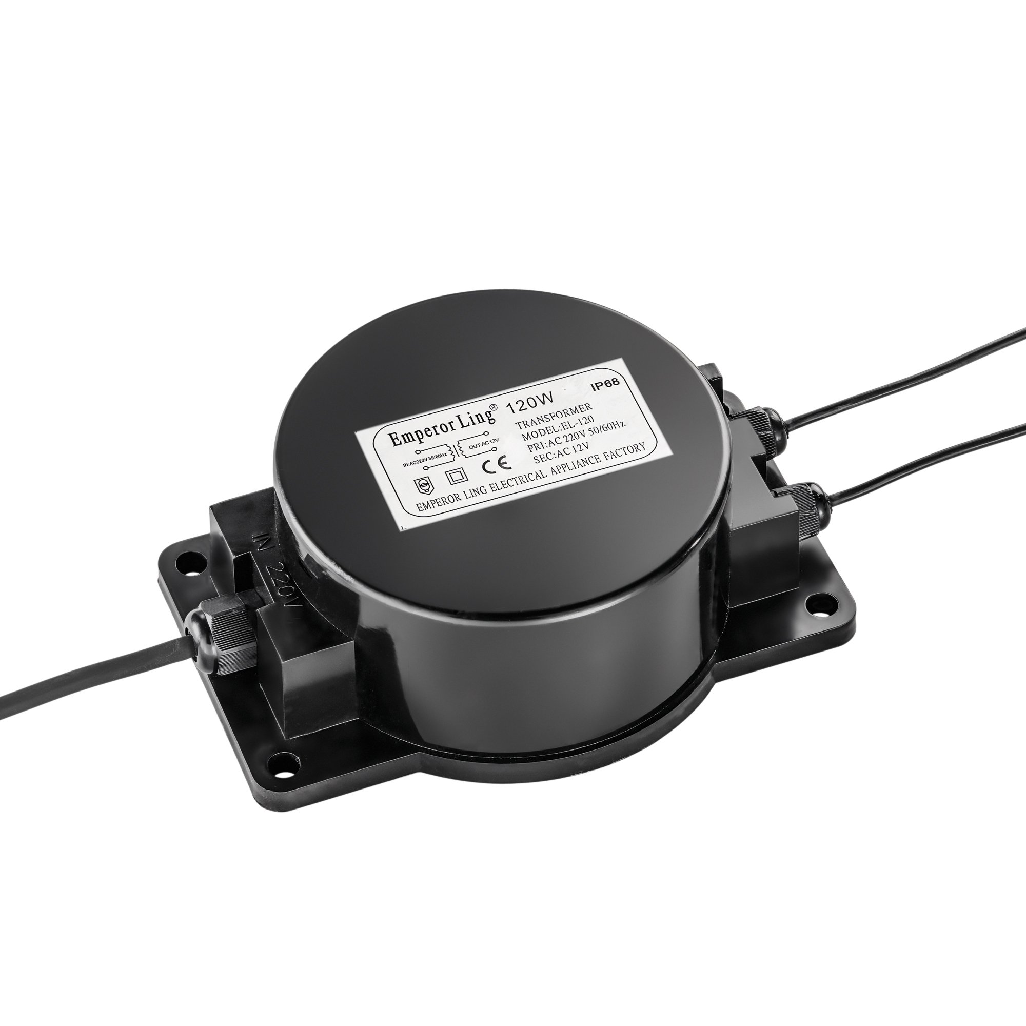 FAN TRASFORMATORE-120 Transformátor 120 W INPUT AC240 V OUTPUT AC12 V 10 A IP44 18x13,4x6,3 cm - FANEUROPE