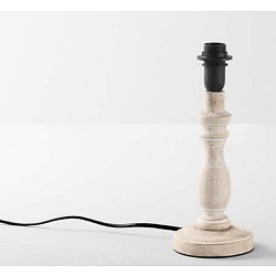 Obrázek pro produkt Základna stojací lampy - dřevěná Lullaby, 1 x E14, 10 x 26 cm - FANEUROPE
