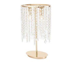 Obrázek pro produkt Stolní lampa Lumetto Breeze, zlaté, 2xE14, 25,5 x 44,5 cm - FANEUROPE