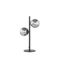 Obrázek pro produkt Stolní lampa Honey, černá, 2 x G9, 24 x 43 cm - FANEUROPE