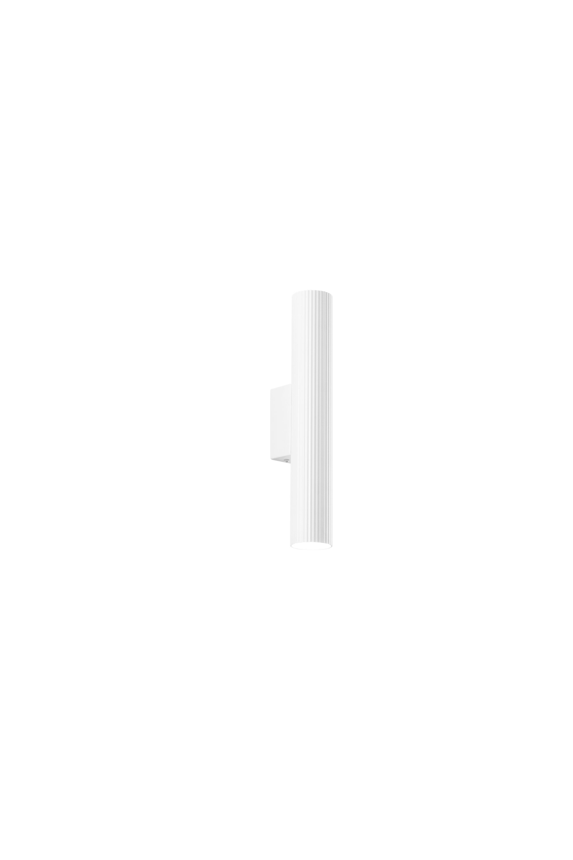 FAN I-LORD-AP35-BCO Nástěnné svítidlo Lord bílý kov/hliník, 2 x GU10, 25 W, 5,6 x 35 cm - FANEUROPE