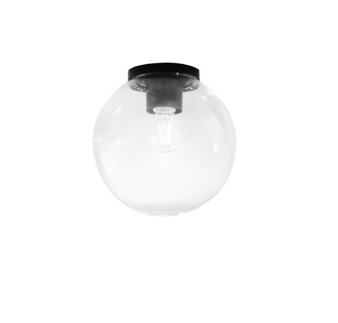 FAN I-POLLY-G25-TR Venkovní svítidlo Lumetto Polly, plast, průhledná, 1 x E27, 26 x 25 cm, IP44 - FANEUROPE