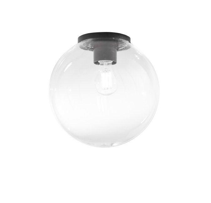 FAN I-POLLY-G30-TR Venkovní svítidlo Lumetto Polly, plast, průhledná, 1 x E27, 31 x 30 cm, IP44 - FANEUROPE