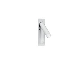 Obrázek pro produkt Nástěnné zapuštěné svítidlo LED Defoe, nastavitelné, bílá, 3 W, 300 lm, 3000 K, 14 x 6,7 x 16,9 cm - FANEUROPE