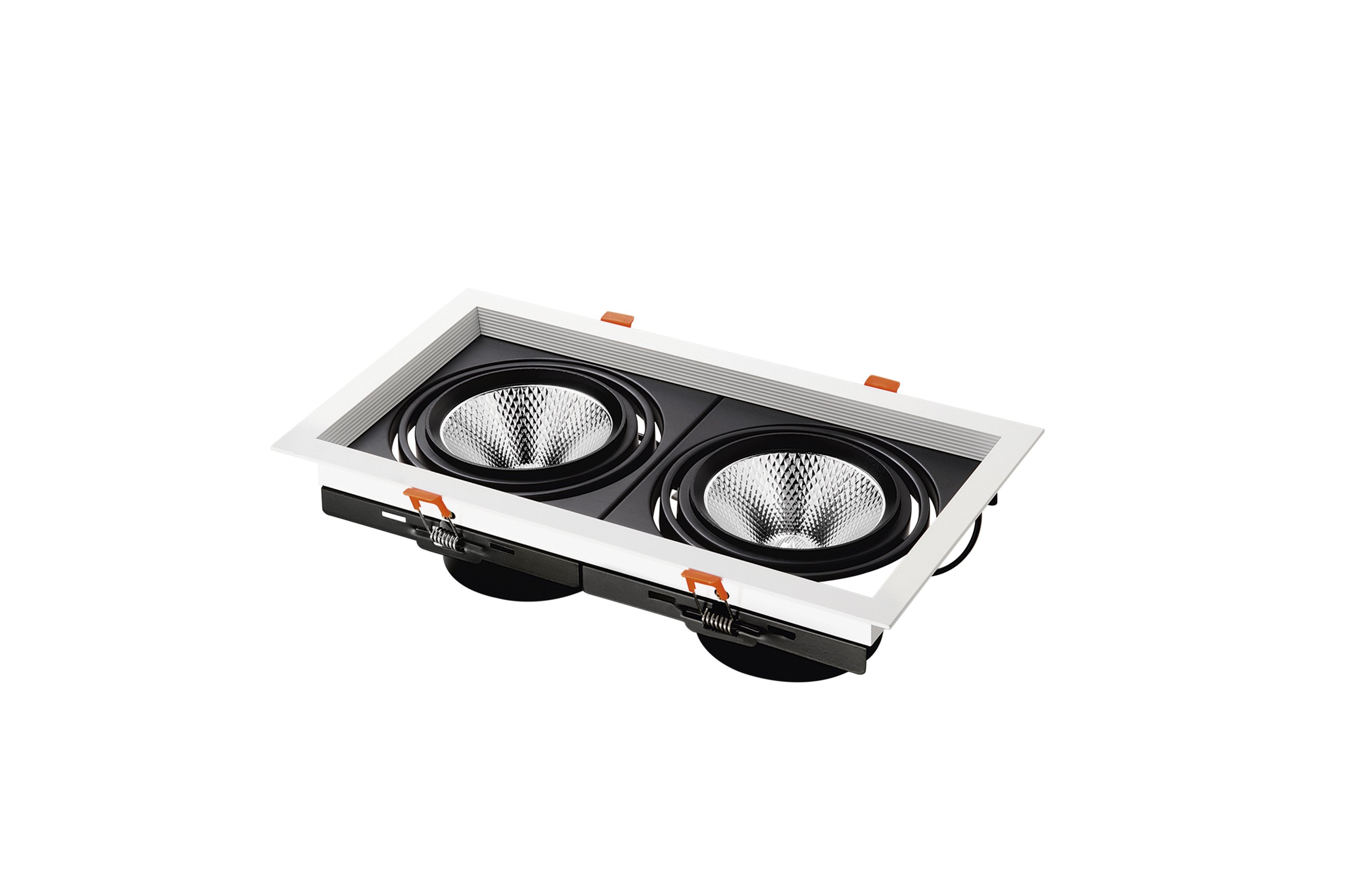FAN INC-DESTINY-2 Vestavné svítidlo Destiny 2 x AR111, 33,5 x 18,5 x 4 cm - FANEUROPE
