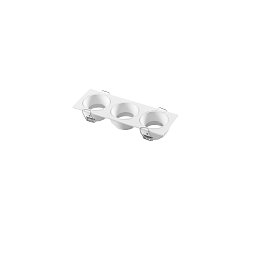 Obrázek pro produkt Vestavné svítidlo Eleven (bílé, trojité, hliník) IP20, 162 x 55 x 28 mm - FANEUROPE