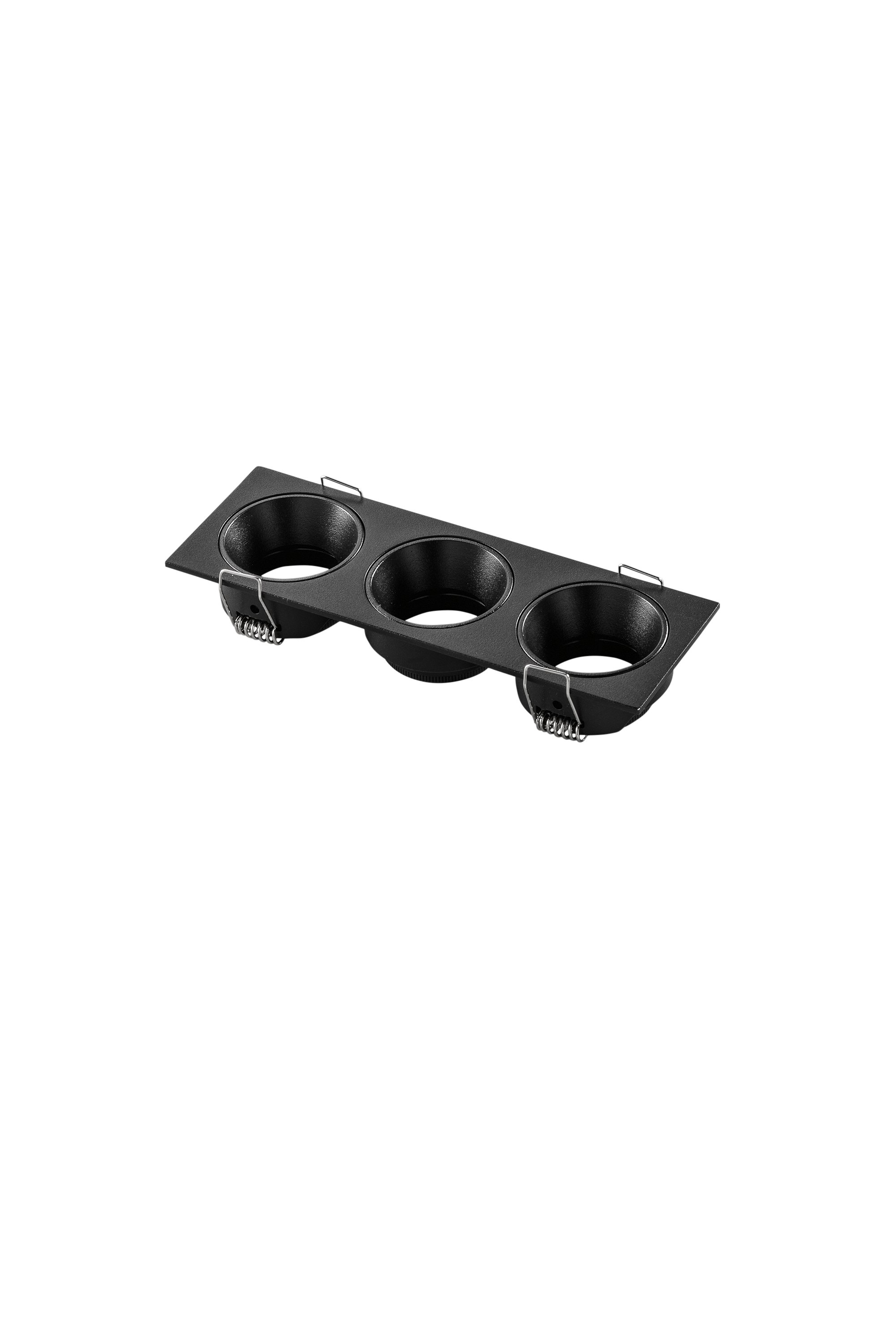 FAN INC-ELEVEN-Q3-NER Vestavné svítidlo Eleven (černé, trojité, hliník) IP20, 162 x 55 x 28 mm - FANEUROPE