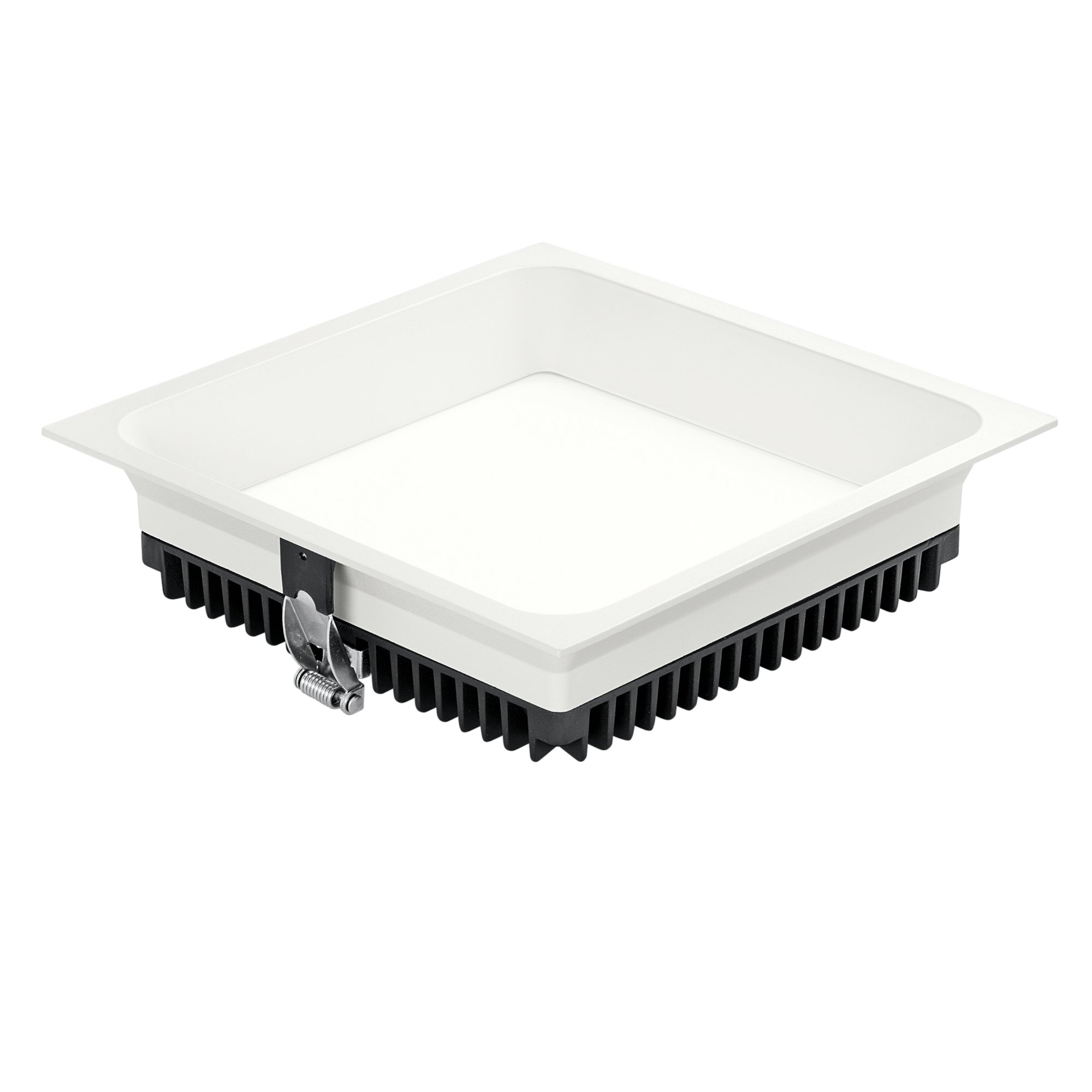 FAN INC-XANTO-Q220 Vestavné LED svítidlo Xanto (čtvercové, bílé) 28 W, CCT, 22 x 22 x 5,5 cm - FANEUROPE