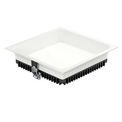 Obrázek pro produkt Vestavné LED svítidlo Xanto (čtvercové, bílé) 28 W, CCT, 22 x 22 x 5,5 cm - FANEUROPE