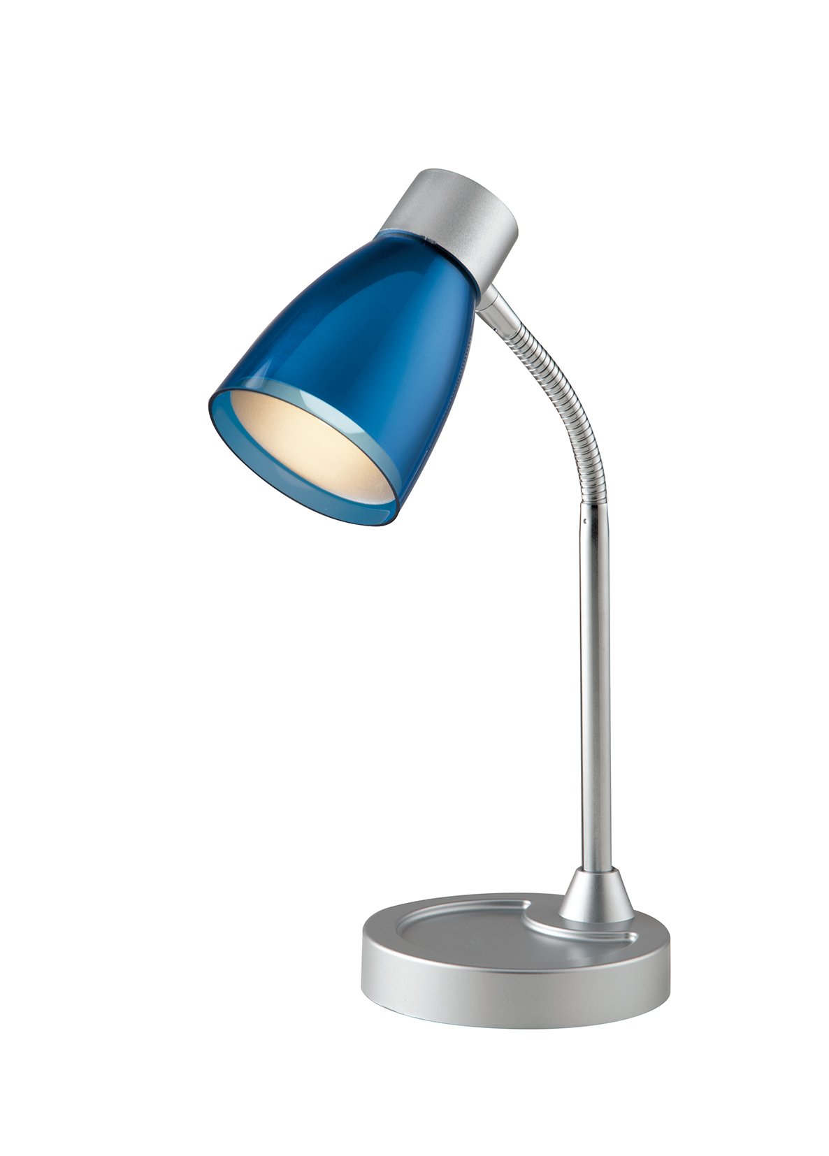 FAN LDT055ARK-BLU Stolní lampa LDT055ARK nastavitelné modrá 1 x E14 13,5 x 36 cm - FANEUROPE