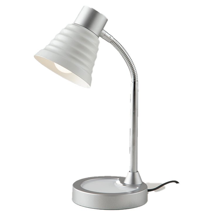 FAN LDT055LEO-BIANCO Stolní lampa LEONARDO bílá 1 x E14 13 x 39 cm - FANEUROPE