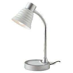 Obrázek pro produkt Stolní lampa LEONARDO bílá 1 x E14 13 x 39 cm - FANEUROPE