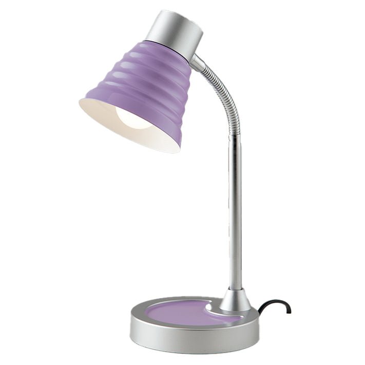 FAN LDT055LEO-VIOLA Stolní lampa LEONARDO fialová 1 x E14 13 x 39 cm - FANEUROPE