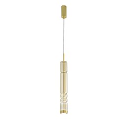 Obrázek pro produkt Závěsné LED svítidlo CROOKES jantar, 8 W, 800 lm, 3000 K, 8 x 234 cm - FANEUROPE