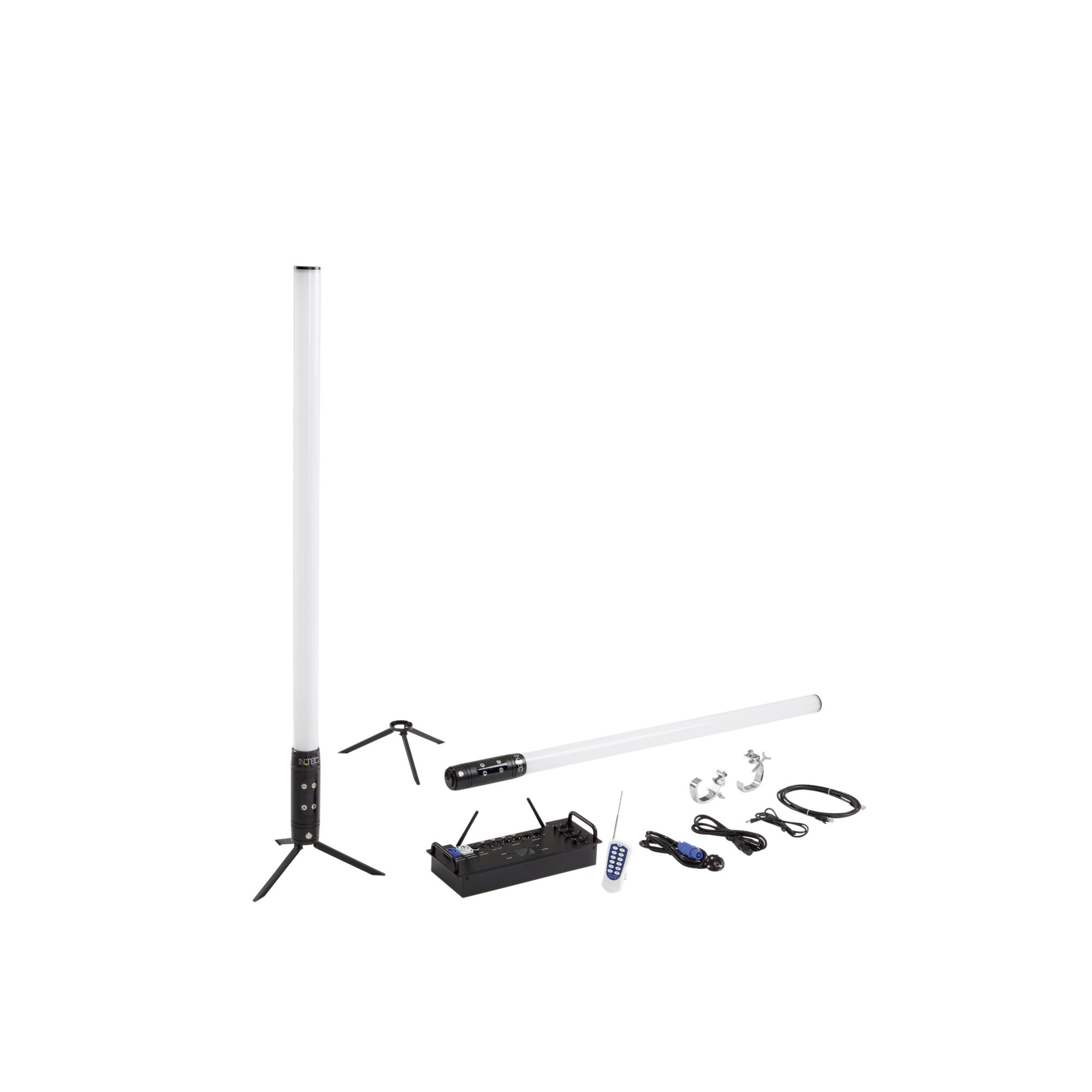 Levně FAN LED-SHOW-TUBE 8ks LED SHOW nabíjecí svítidlo RGBW+UV Wi‑Fi Smart Tuya DMX 512 IP65 - FANEUROPE