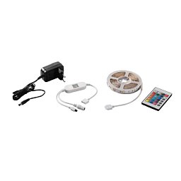 Obrázek pro produkt LED pásek 5050 DC24V KAPTON 60 LED/m 6,5W/m 840 lm RGBW stmívatelné s driverem DC24V / vč. dálk. ovladače 1x300 cm - FANEUROPE
