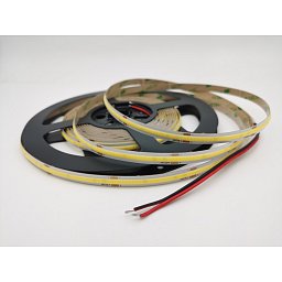 Obrázek pro produkt LED pásek COB DC24V KAPTON 480 LED/m 15W/m 8500 lm 4000K 0,8x500 cm - FANEUROPE