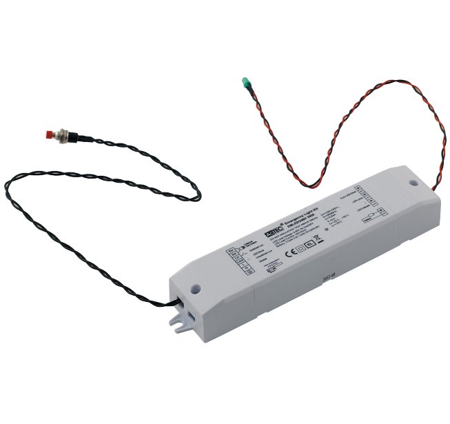FAN I-DRIVER-EMERGENCY Nouzový driver EMERGENCY 6-60V 400-40mA 4W 3h baterie 3,6V 3.0Ah Ni-Cd 16x3,8x2,8 cm - FANEUROPE