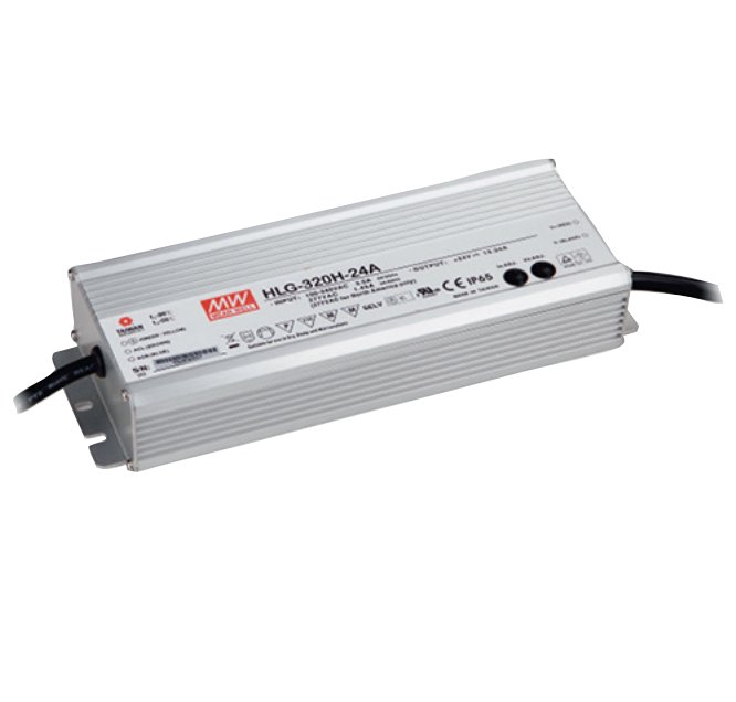 FAN I-DRIVER-HLG-320-12 Driver MW HLG konst.napětí IP67 výstup DC 12V 22A 264W vstup AC90-305V DC127-431V 25,2x9x4,3 cm - FANEUROPE