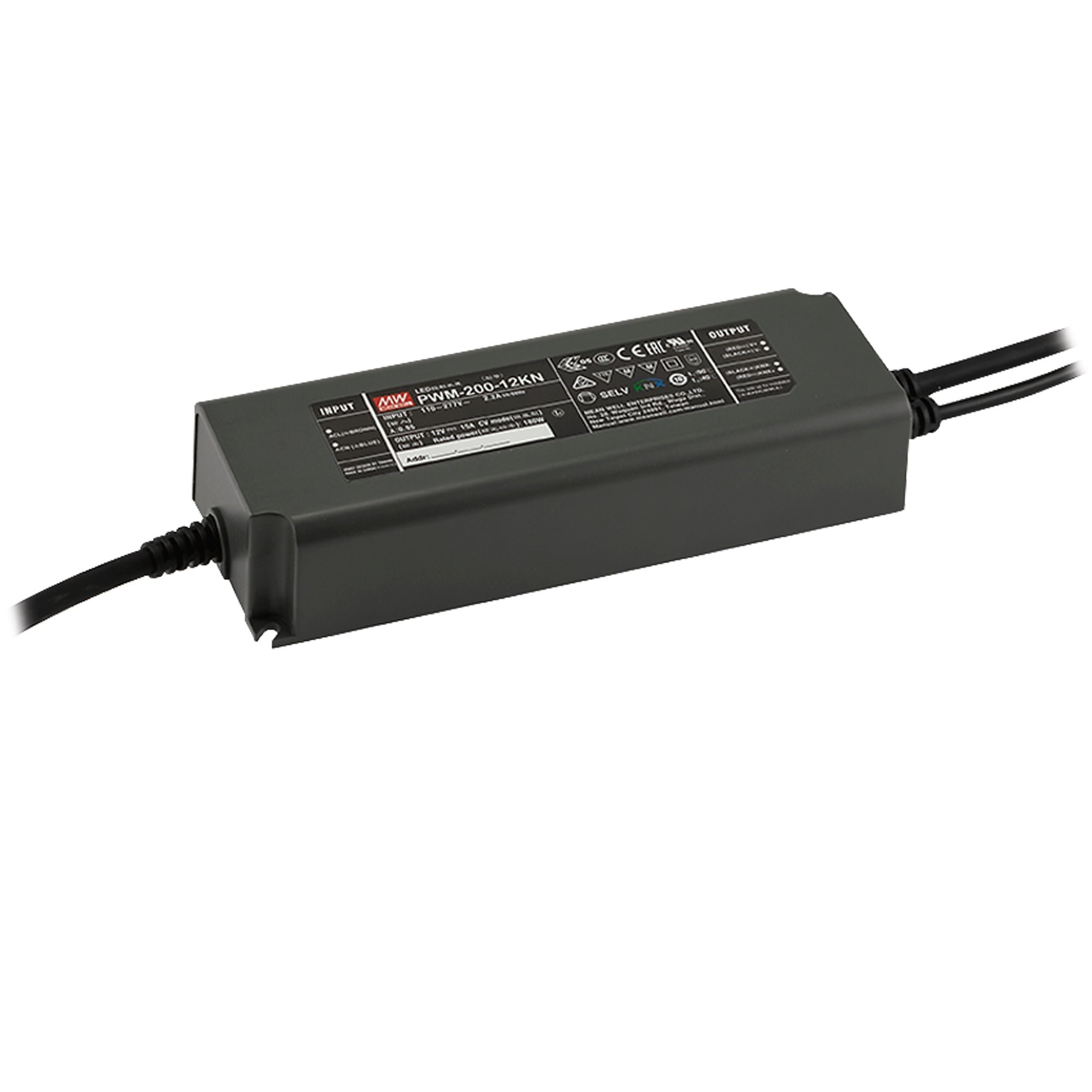 FAN I-DRIVER-PWM-200-24DA Driver PMW DALI2 24V DC 200W 8,3A vstup AC100-305V DC142-431V 19,5x6,8x3,95 cm - FANEUROPE