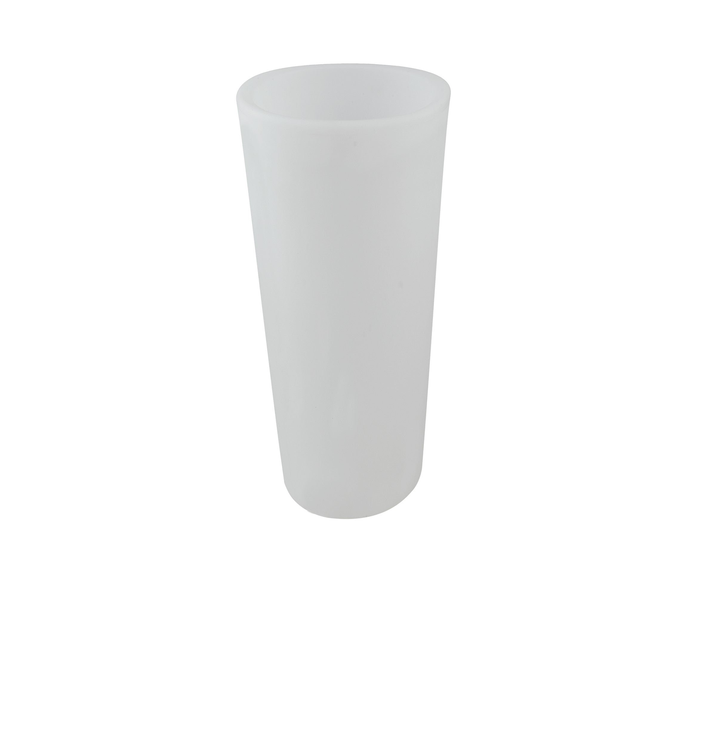 FAN I-GECO-VASO-R-L Dobíjecí LED váza dobíjecí GECO bílá 4W 240LM RGBW stmívatelné IP65 vč.dálk.ovladače 60 x 28 cm - FANEUROPE