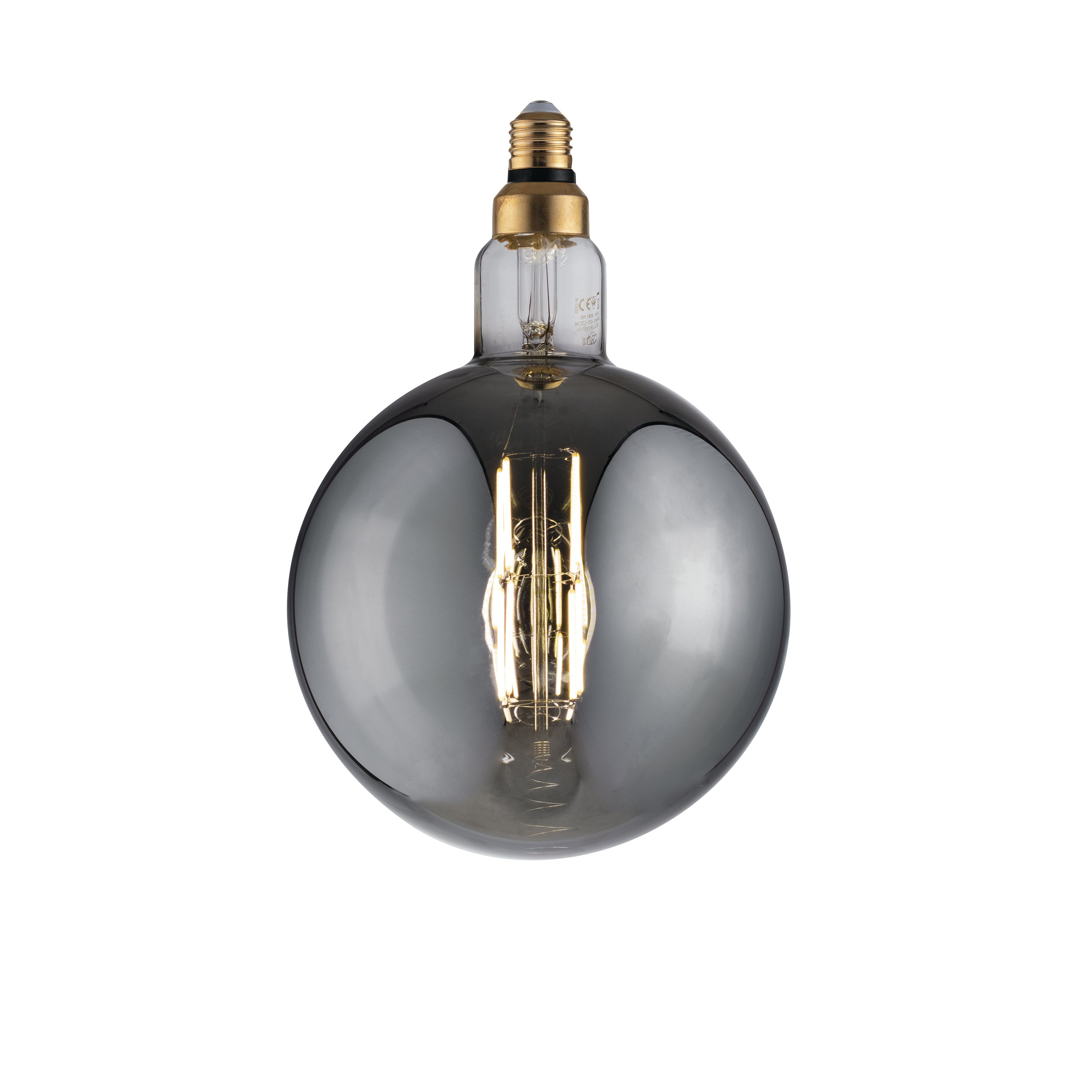 FAN I-LUXA-S-E27-G200 Dekorativní LED žárovka LUXA SMOKE G200 E27 8W 150LM 1800K 300° 200x300MM 15000h CRI80 - FANEUROPE