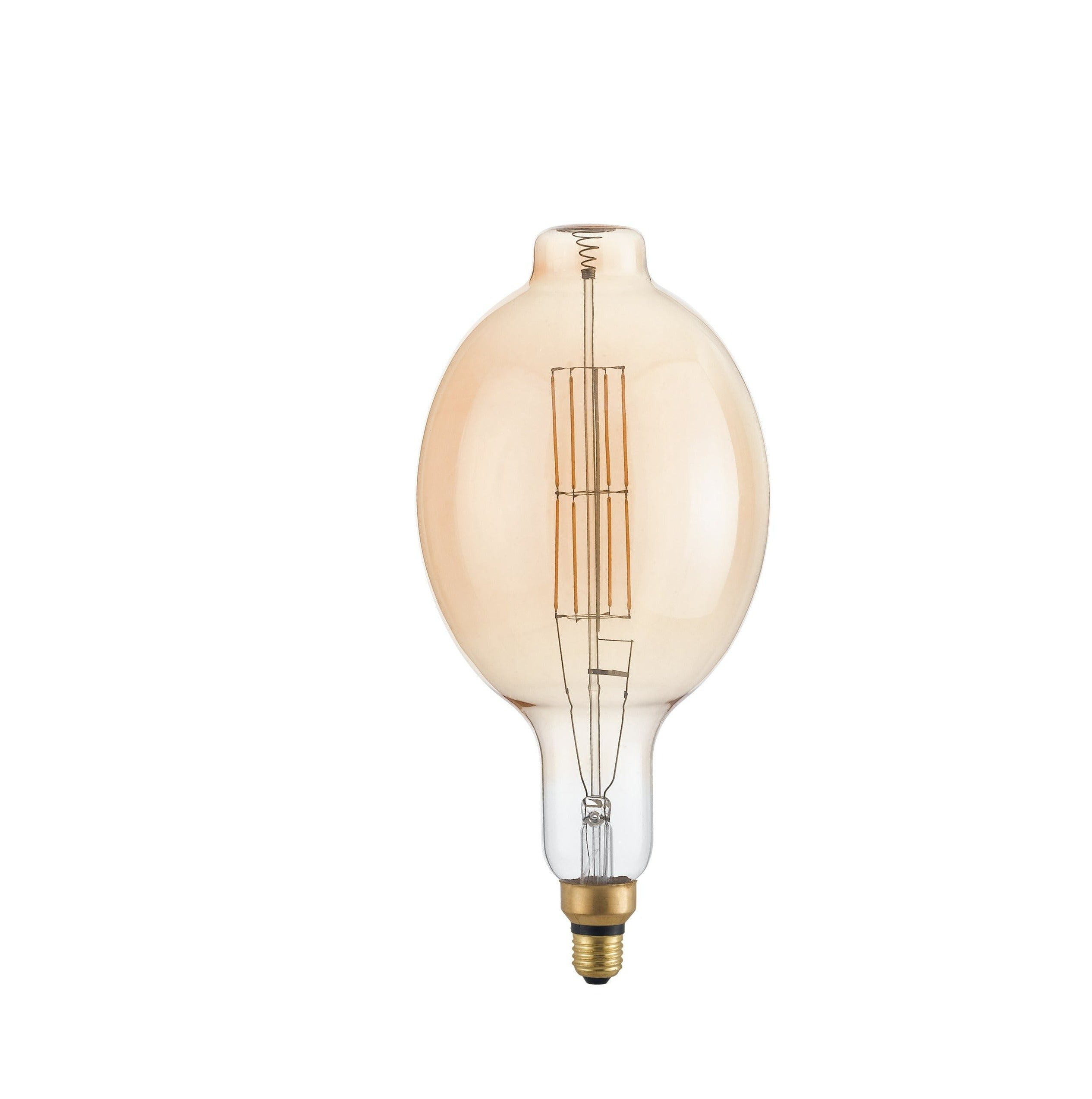 FAN I-LUXA-V-E27-BT180 Dekorativní LED žárovka LUXA jantar BT180 E27 8W 730LM 2500K 300° 180x347MM 15000h CRI80 - FANEUROPE