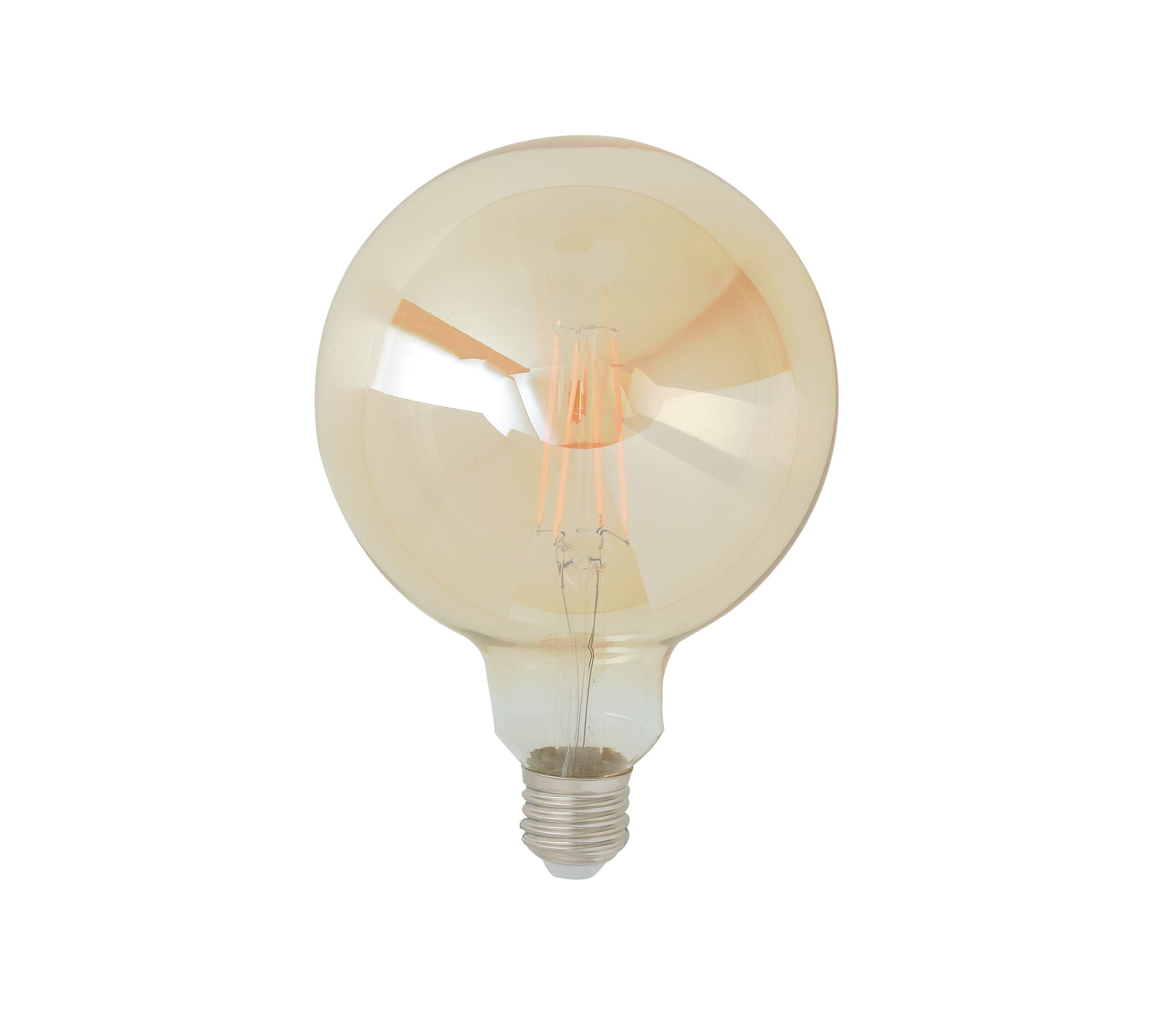 FAN I-LUXA-V-E27-G125 Dekorativní LED žárovka LUXA jantar E27 8W 806LM 2500K 300° 125x175MM 15000h CRI80 - FANEUROPE